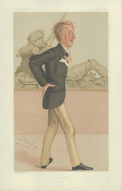 Bay George Granville Leveson-Gower by Leslie Matthew Ward