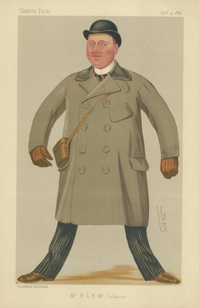 Bay Harry Leslie Blundell McCalmont by Leslie Matthew Ward