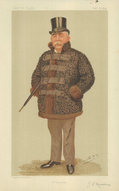 Mr John Cumming Macdona  by Leslie Matthew Ward