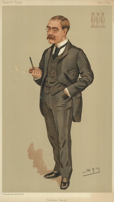 Bay Rudyard Kipling by Leslie Matthew Ward
