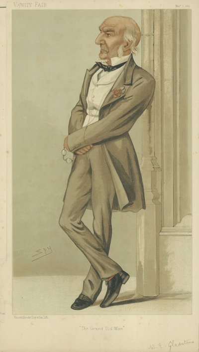 Bay William Ewart Gladstone by Leslie Matthew Ward