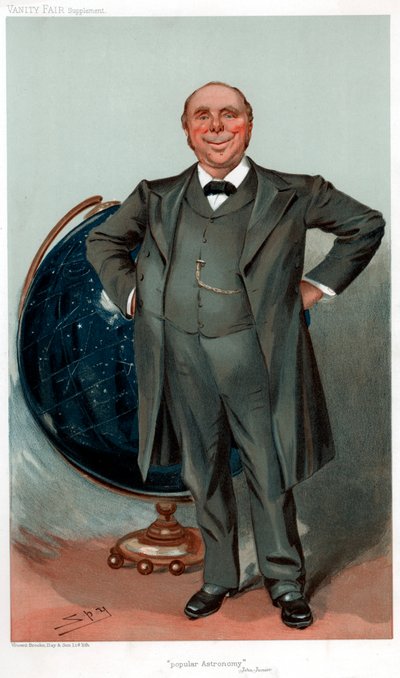 Robert Stawell Ball, İngiliz astronom, matematikçi, öğretim görevlisi ve bilimin popülerleştiricisi, 1905 by Leslie Matthew Ward