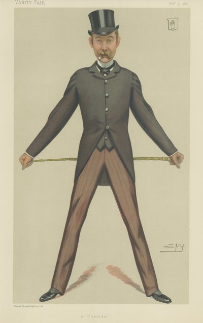 Efendim BE Cunard by Leslie Matthew Ward