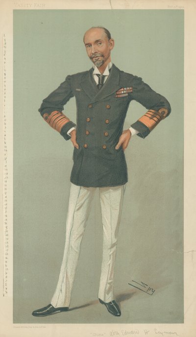Sir Edward Hobart Seymour, Çin, 31 Ekim 1901, Vanity Fair karikatürü by Leslie Matthew Ward