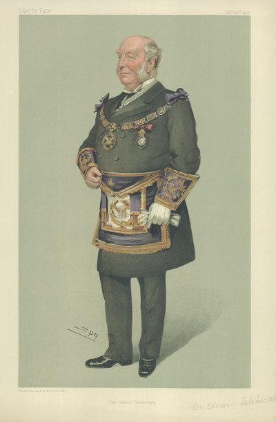 Sör Edward Letchworth by Leslie Matthew Ward