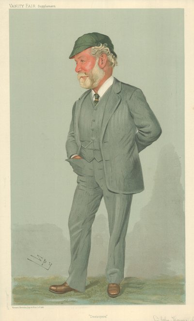 Sir John Isaac Thornycroft, Muhripler, 19 Ocak 1905, Vanity Fair çizgi filmi by Leslie Matthew Ward