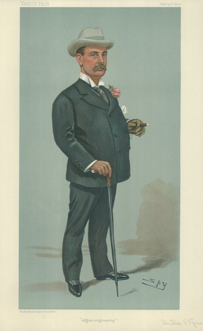 Sir Thomas Salter Pyne  by Leslie Matthew Ward