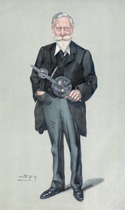 Sir William Crookes, İngiliz fizikçi ve kimyager, 1900