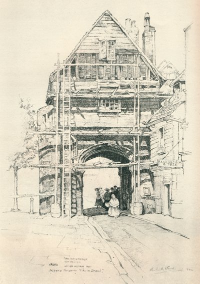 Kapı Evi Rochester, 1925 by Leslie Matthew Ward