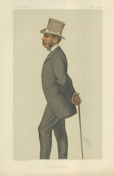 Hon Algernon William Fulke-Greville by Leslie Matthew Ward