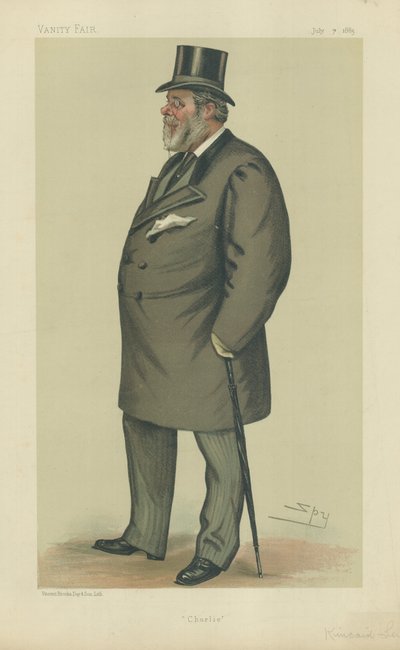 Hon Charles Spencer Bateman Hanbury Kinkaid-Lennox by Leslie Matthew Ward