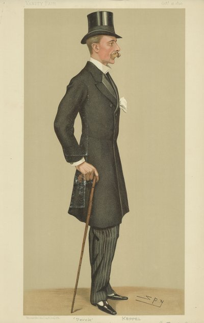 Hon Derek William George Keppel by Leslie Matthew Ward