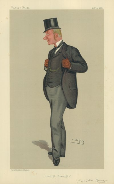 Hon George Thomas Kenyon by Leslie Matthew Ward