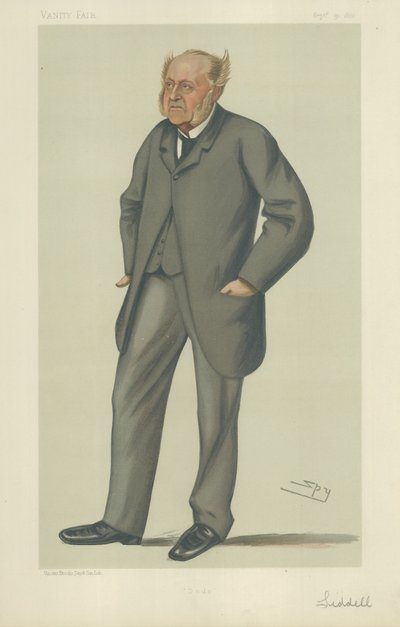 Sayın Sir Adolphus Frederick Octavius Liddell by Leslie Matthew Ward