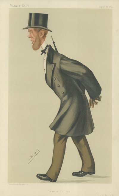 Saygıdeğer George Charles Brodrick by Leslie Matthew Ward
