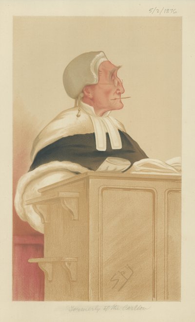 Saygıdeğer Sör Anthony Cleasby by Leslie Matthew Ward