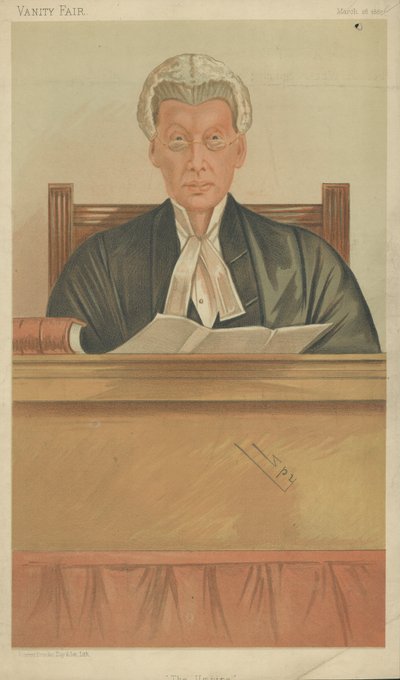 Saygıdeğer Sir JW Chitty by Leslie Matthew Ward