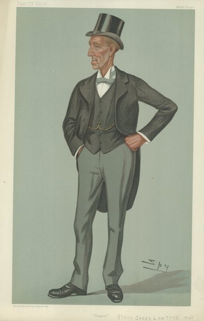Sağ Hon James Lowther by Leslie Matthew Ward