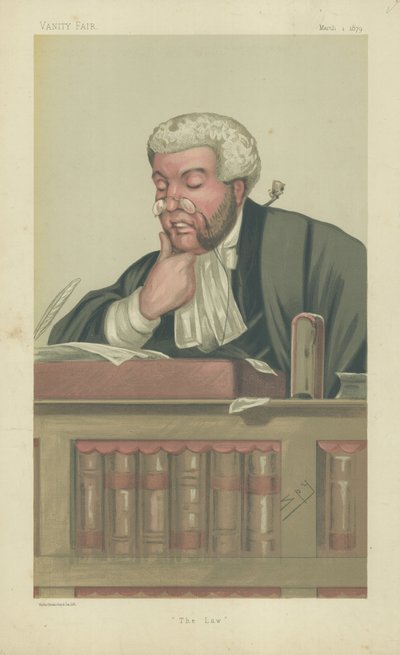 Sağ Hon Sir George Jessel by Leslie Matthew Ward