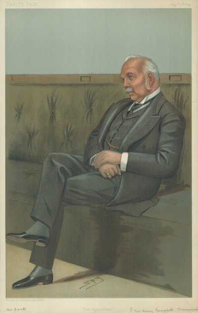 Sağ Hon Sir Henry Campbell-Bannerman by Leslie Matthew Ward