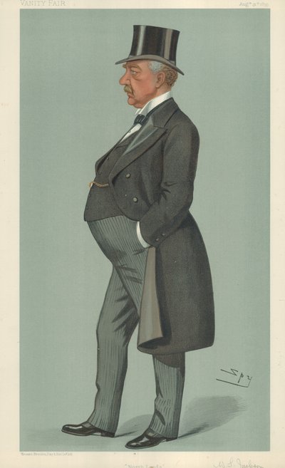 Sağ Hon William Lawies Jackson by Leslie Matthew Ward