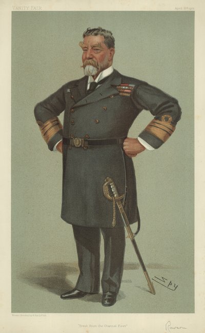 Koramiral Sir Henry Holdsworth Rawson by Leslie Matthew Ward