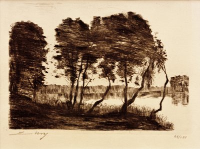 Schlachtsee I by Lesser Ury