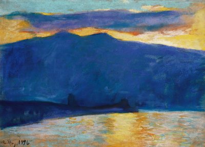 Gün doğumu, 1896 by Lesser Ury