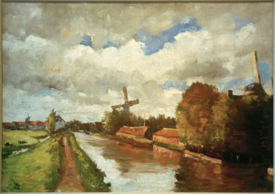 hareketli bulutlar by Lesser Ury