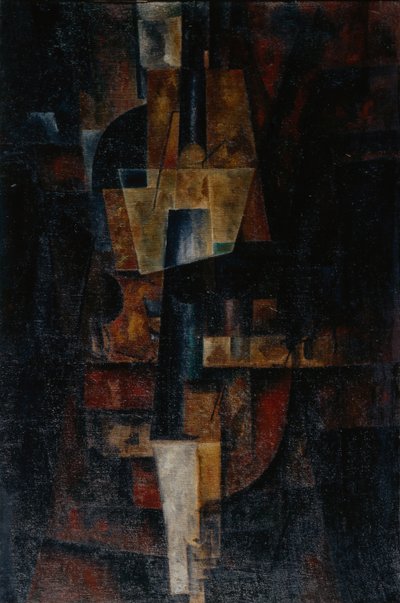 keman, 1920 by Lev Alexandrovich Yudin