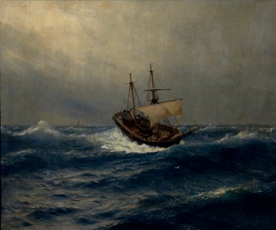 Denizde Fırtına, 1887 by Lev Felixovich Lagorio