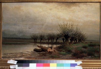 Bahar (Bahar). Lev Lyvovich Kamenev (1833-1886), tuval üzerine yağlı boya by Lev Lyvovich Kamenev