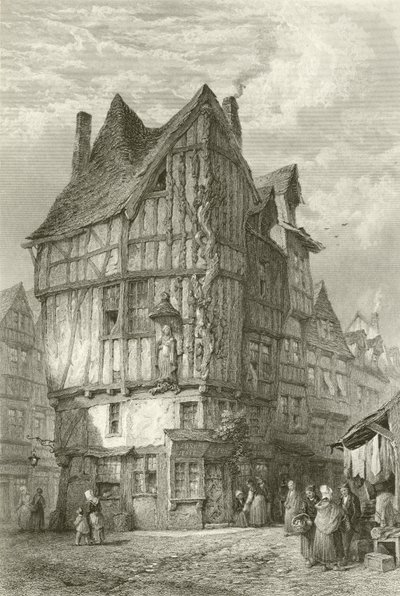 House of the Tree of Jesse, Joigny  by Lewis John Wood