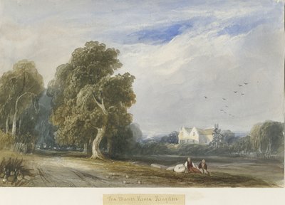 Kingstone - Malikane: suluboya resim ve [c 1830-1840] by Lewis John Wood