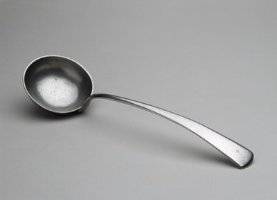 Kepçe, ç. 1833-1852 (kalay) by Lewis Kruiger