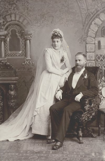 Düğün Portresi, 19. yüzyıl sonu by Lewis M. Melander