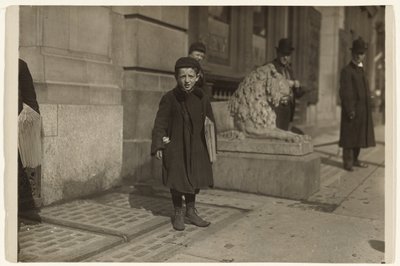 Haberci Çocuk by Lewis W. Hine