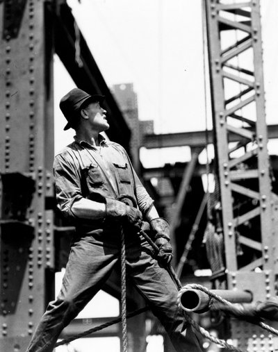 Derrick adam, Empire State Binası, 1930-31 by Lewis Wickes Hine