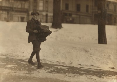 16 yaşındaki Louis A. Caulfield, Boston Common