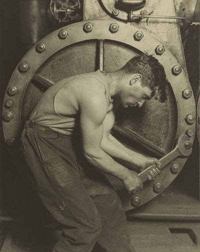 Mekanik ve Buhar Pompası, 1921 by Lewis Wickes Hine