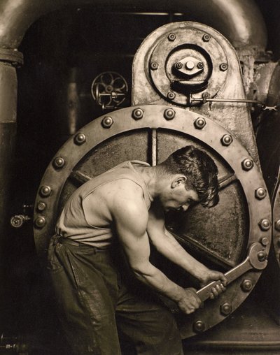 Santral Tamircisi, c.1924 by Lewis Wickes Hine