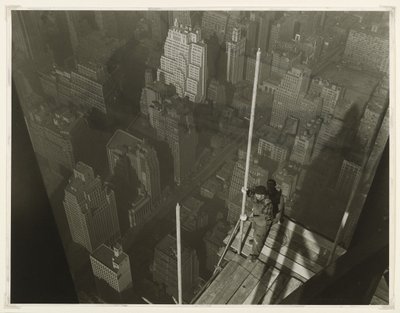 Direği Yükseltmek, Empire State Binası, 1931 (jelatin gümüşü fotoğraf) by Lewis Wickes Hine