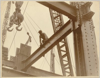 Empire State Binasındaki İşçiler, 1930 dolayları by Lewis Wickes Hine