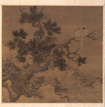 Katarakt Üzerindeki Ağaçtaki Kuşlar, 1127-1279. by Li Di