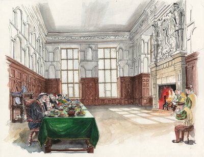 Hardwick Eski Salon, 1601, c2000-2010 by Liam Wales