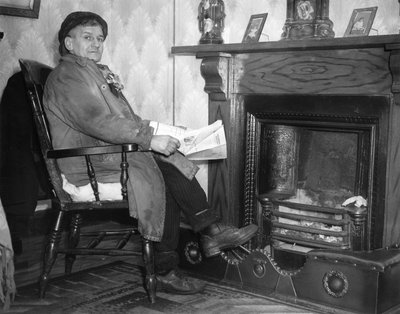 Bir Güney Galler kömür madencisi, 28 Ocak 1940 by Unbekannt Unbekannt