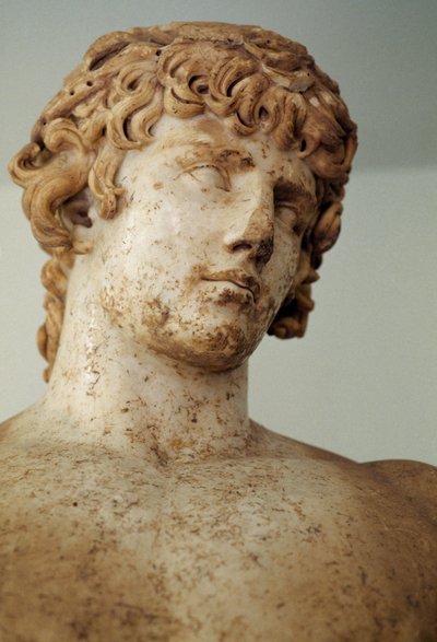 Antinous, Parian mermer heykeli, Delphi