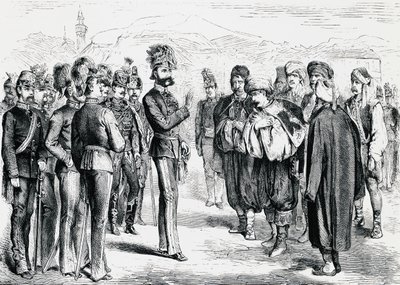 Avusturyalı General Josip Filipovic Müslüman heyeti kabul ediyor by Unbekannt Unbekannt