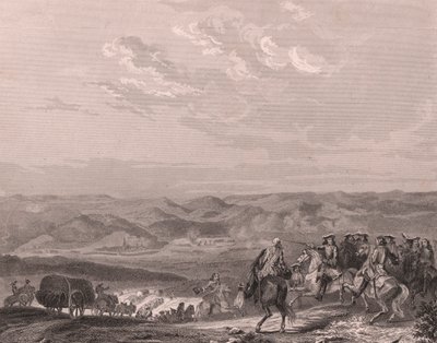 Freiburg Savaşı, Almanya, Ağustos 1644, Otuz Yıl Savaşı, Çin kağıdına çelik gravür by Unbekannt Unbekannt
