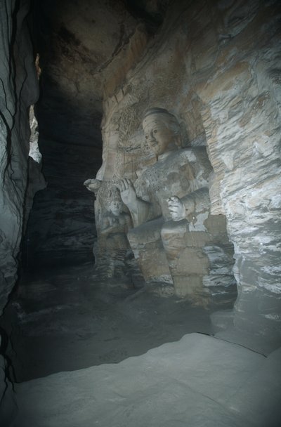 Çin, Shanxi eyaleti, Yungang Mağaralarında Buda